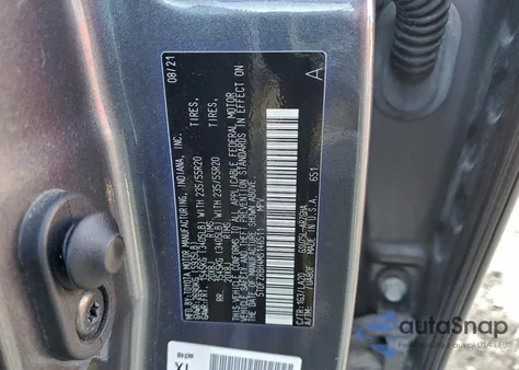 2021 Toyota Highlander Platinum z USA, uszkodzony, nr VIN 5TDFZRBH4MS146511